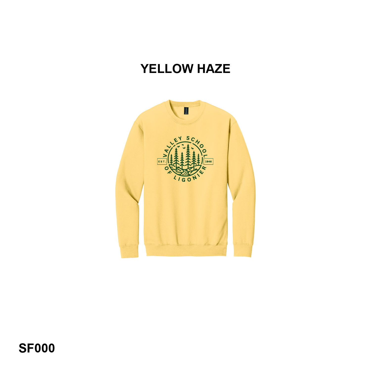 FOREST & STREAM LOGO - Gildan® Softstyle® Crewneck Sweatshirt