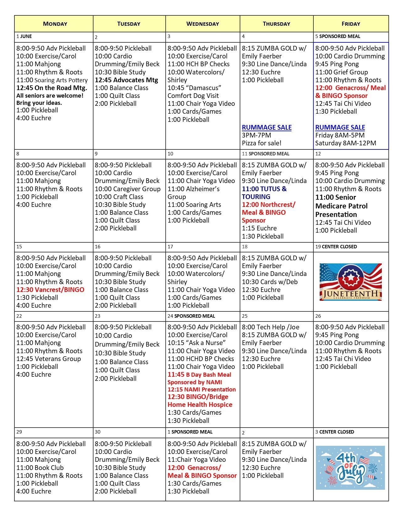 Programs and Services
