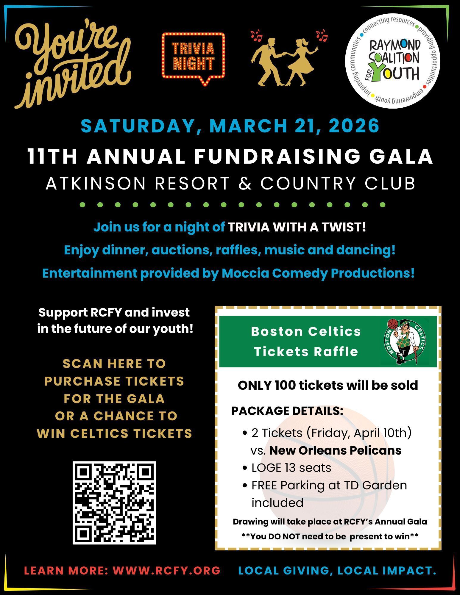 Be where the action is!