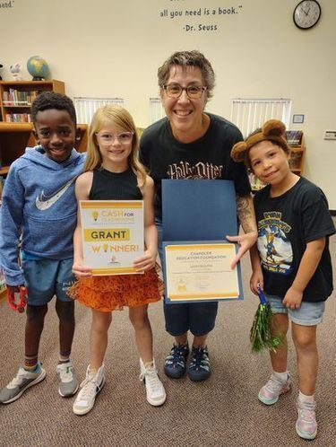 2025 Cash for Classrooms grant winner Ryan Elementary