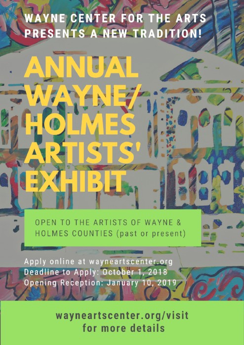 First Annual Wayne/Holmes Artists' Exhibition
