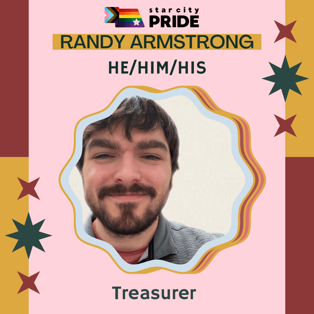 Randy Armstrong (He/Him/His), Treasurer