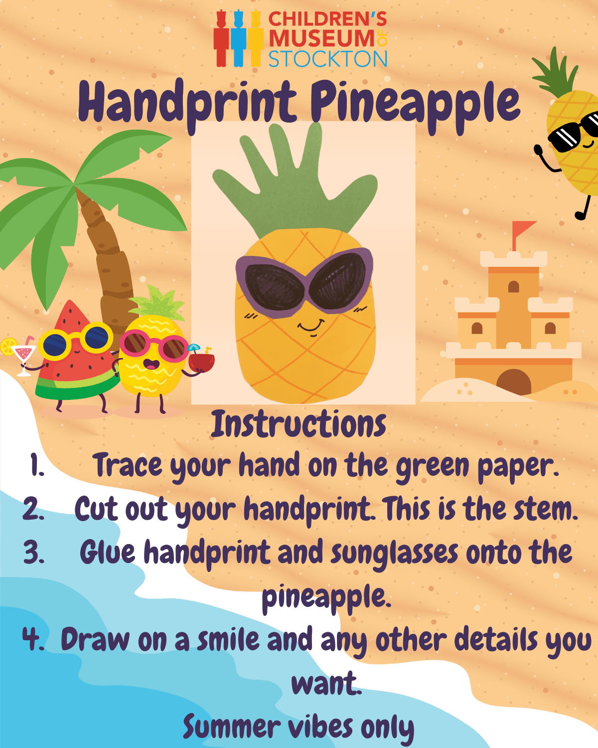 Handprint Pineapple