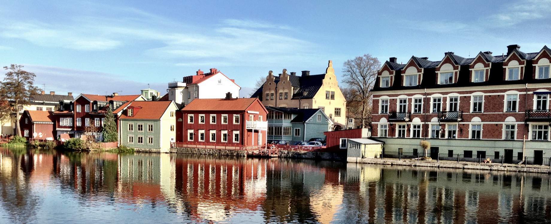 landscape of Eskilstuna, Sweden