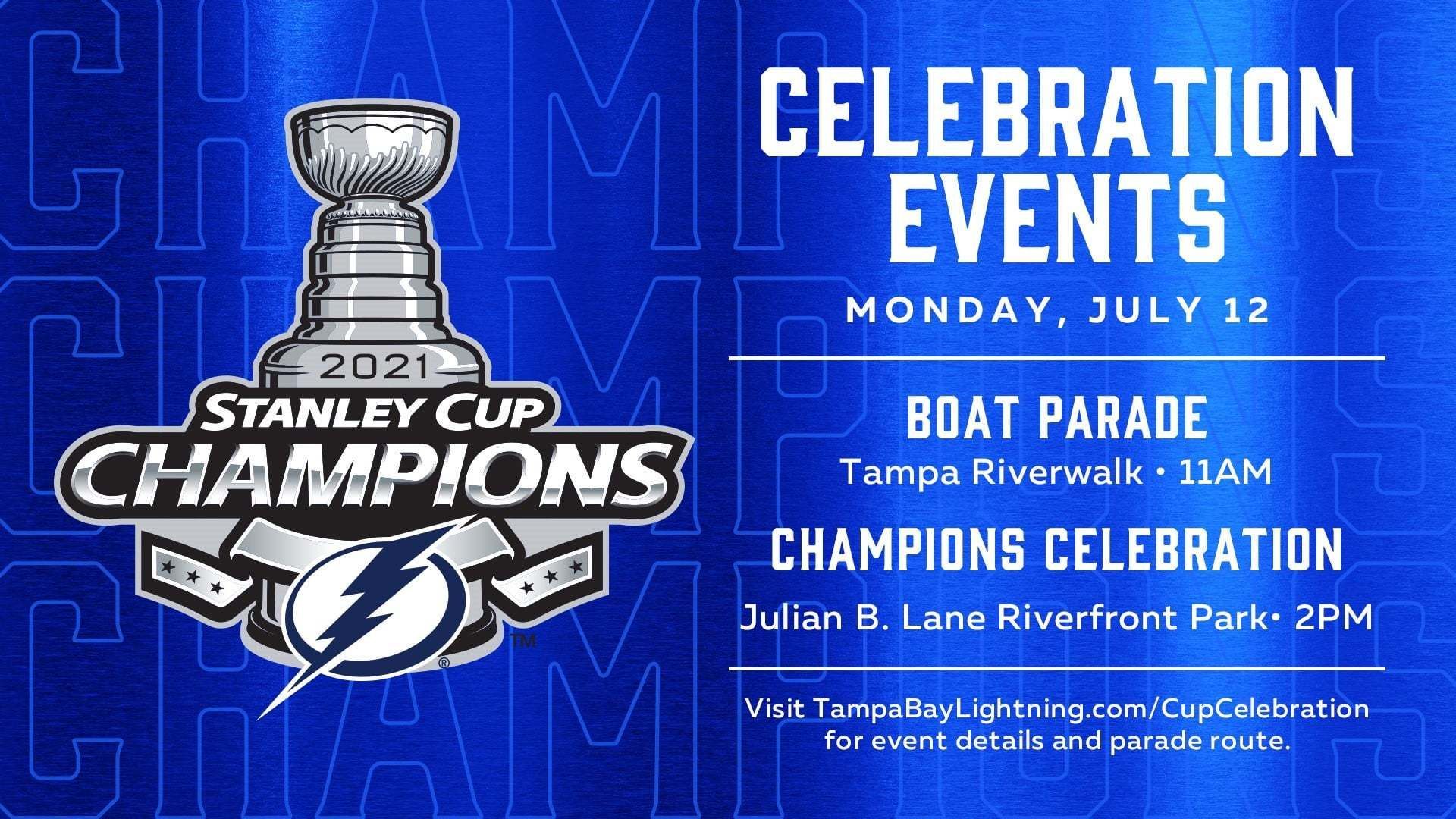 Back To Boat: The 2021 Tampa Bay Lightning Stanley Cup Parade