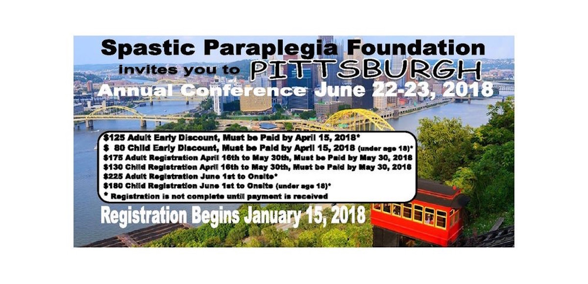 Spastic Paraplegia Foundation 2018 Annual Conference