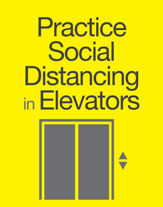 social distance/elevators