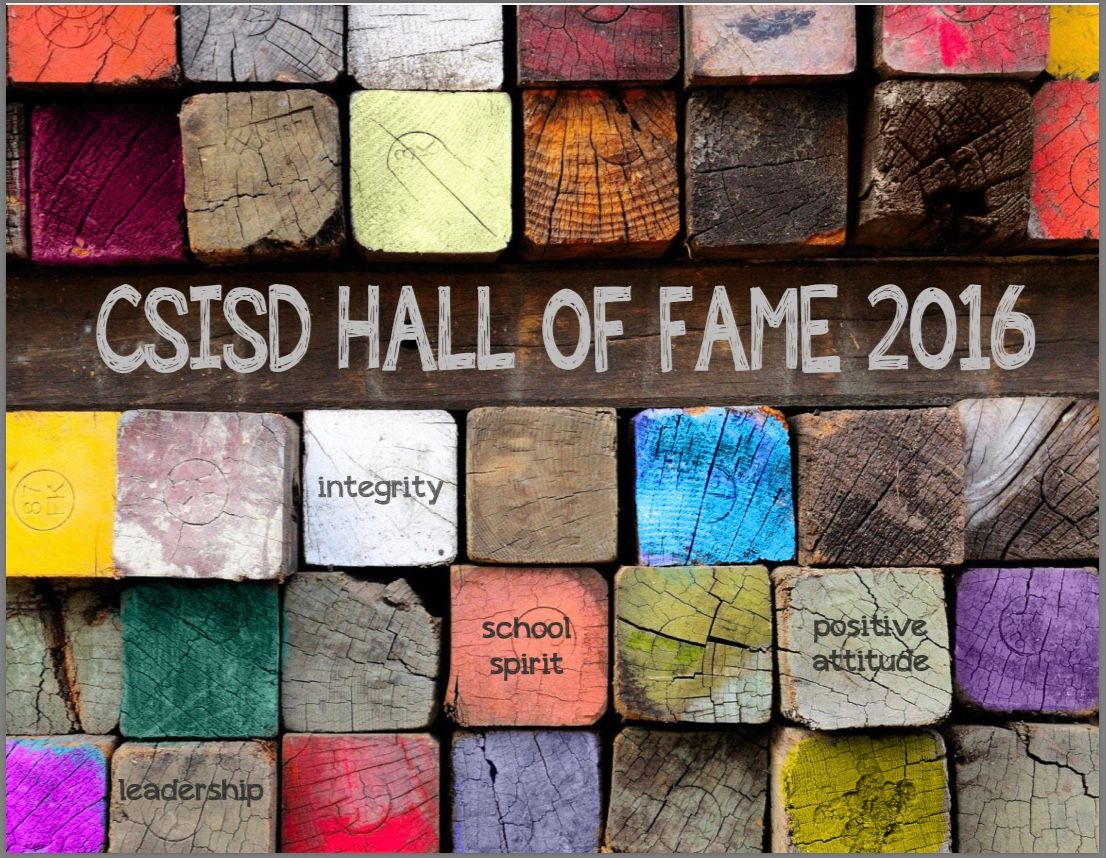 2016 Hall of Fame Program