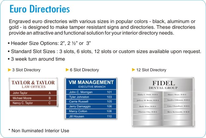 Euro Office Directories