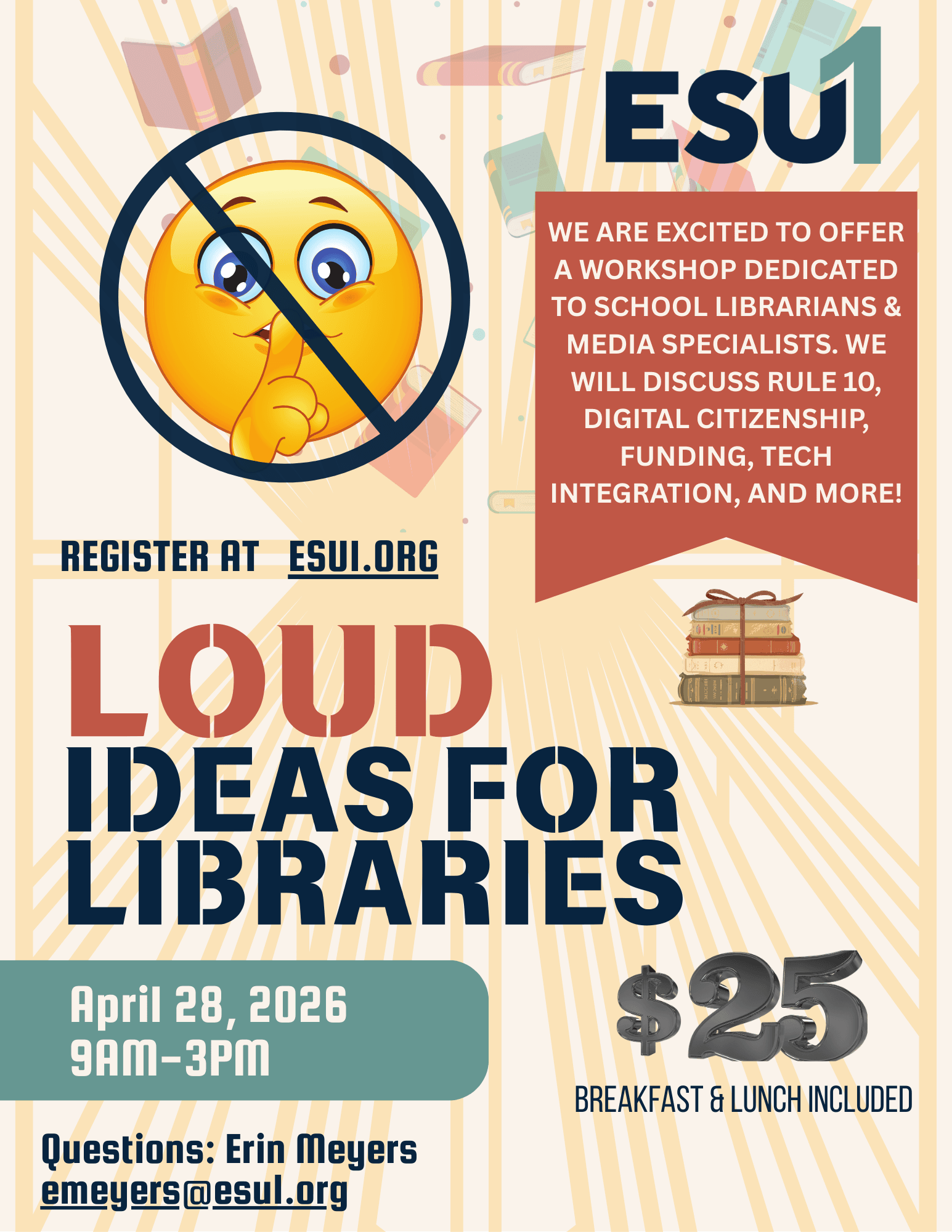 Loud Ideas for Libraries flyer