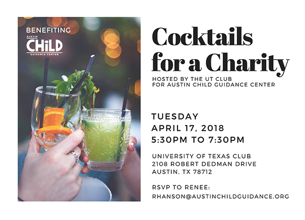 Cocktails for a Charity at UT Club