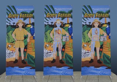 3 in 1 Pull Up Banner