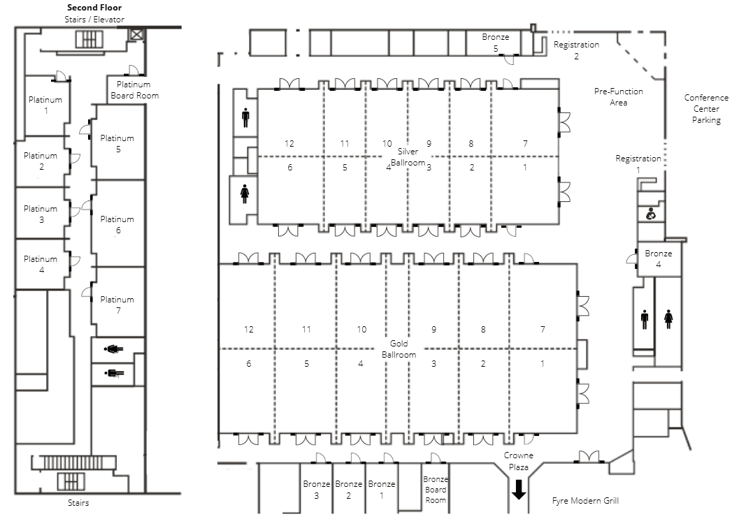 Younes Center North Map