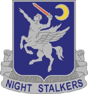 V31752 - Carved Wood Air Force 160th Special Operations Aviation Regiment, Night Stalkers Wall Plaque