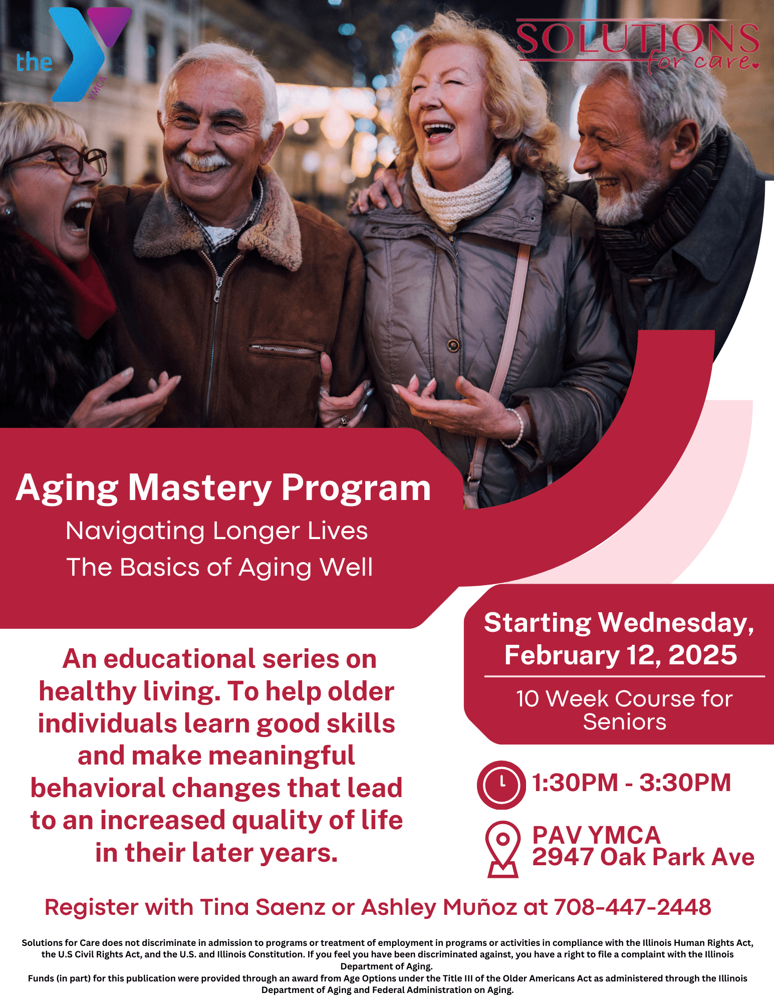 Aging Mastery Program Starting February 12, 2025