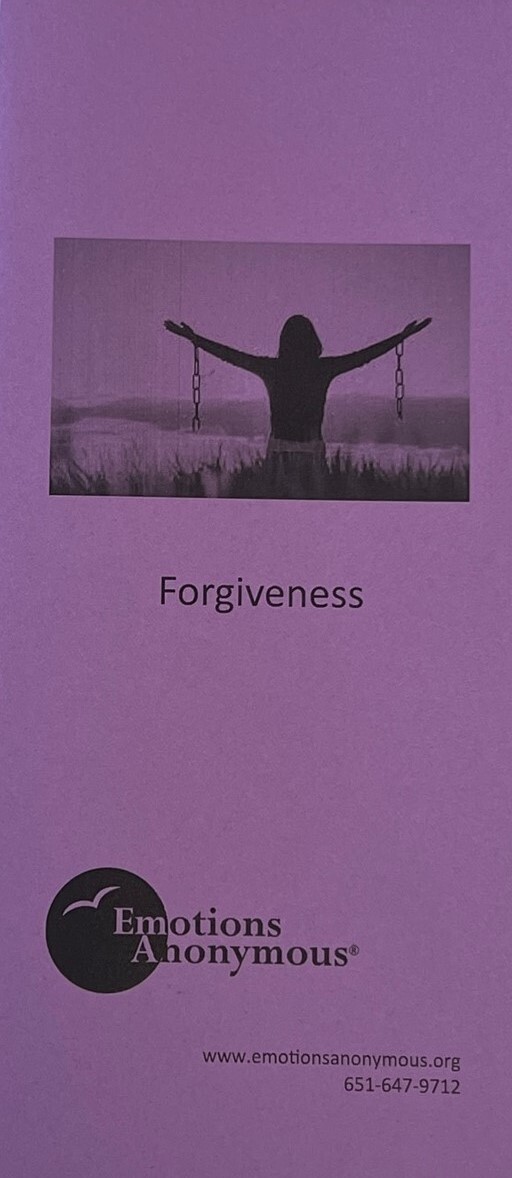 Item #51 — "Forgiveness" Pamphlet (Revised in 2019)