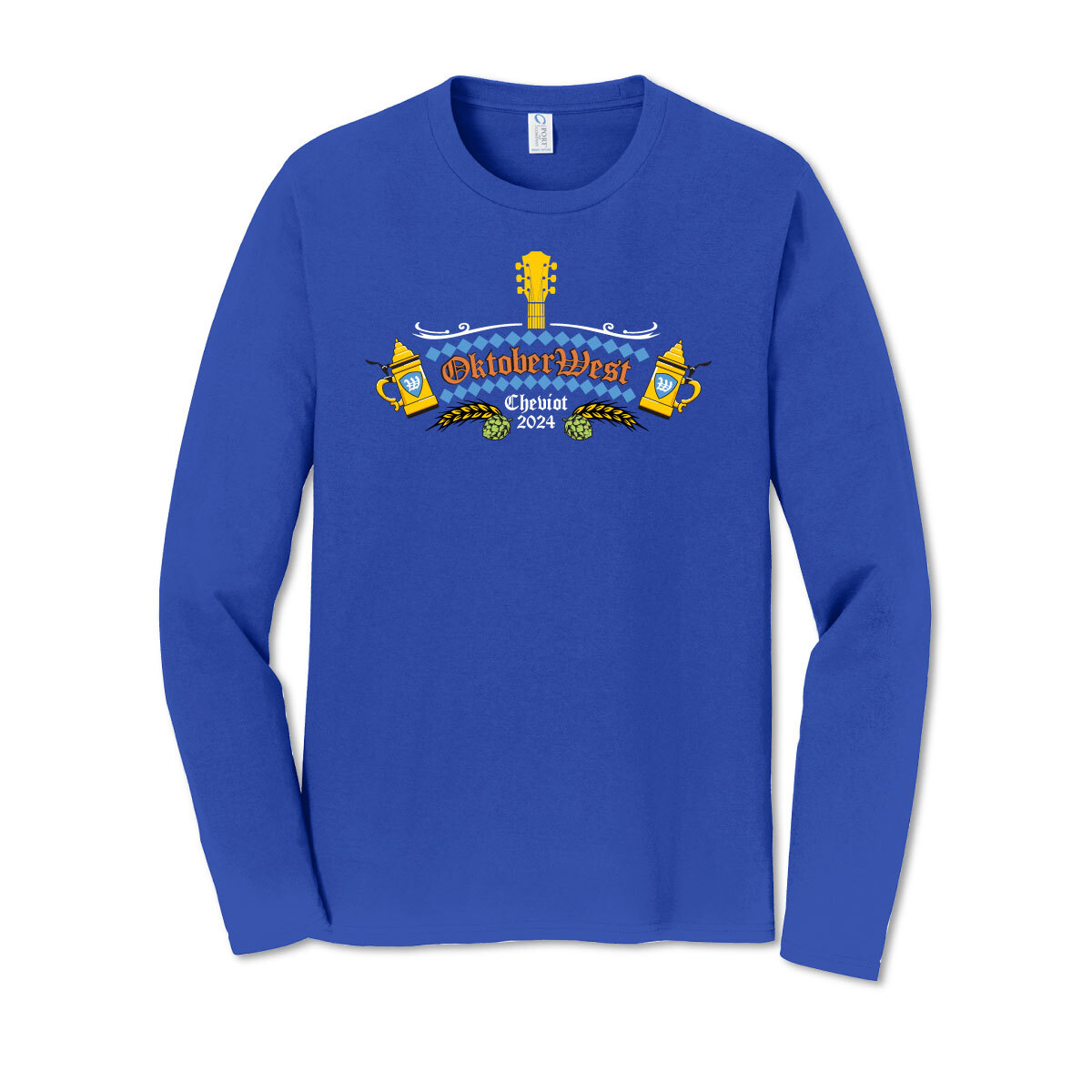 OktoberWest - Royal Blue - Long Sleeve (Adult)