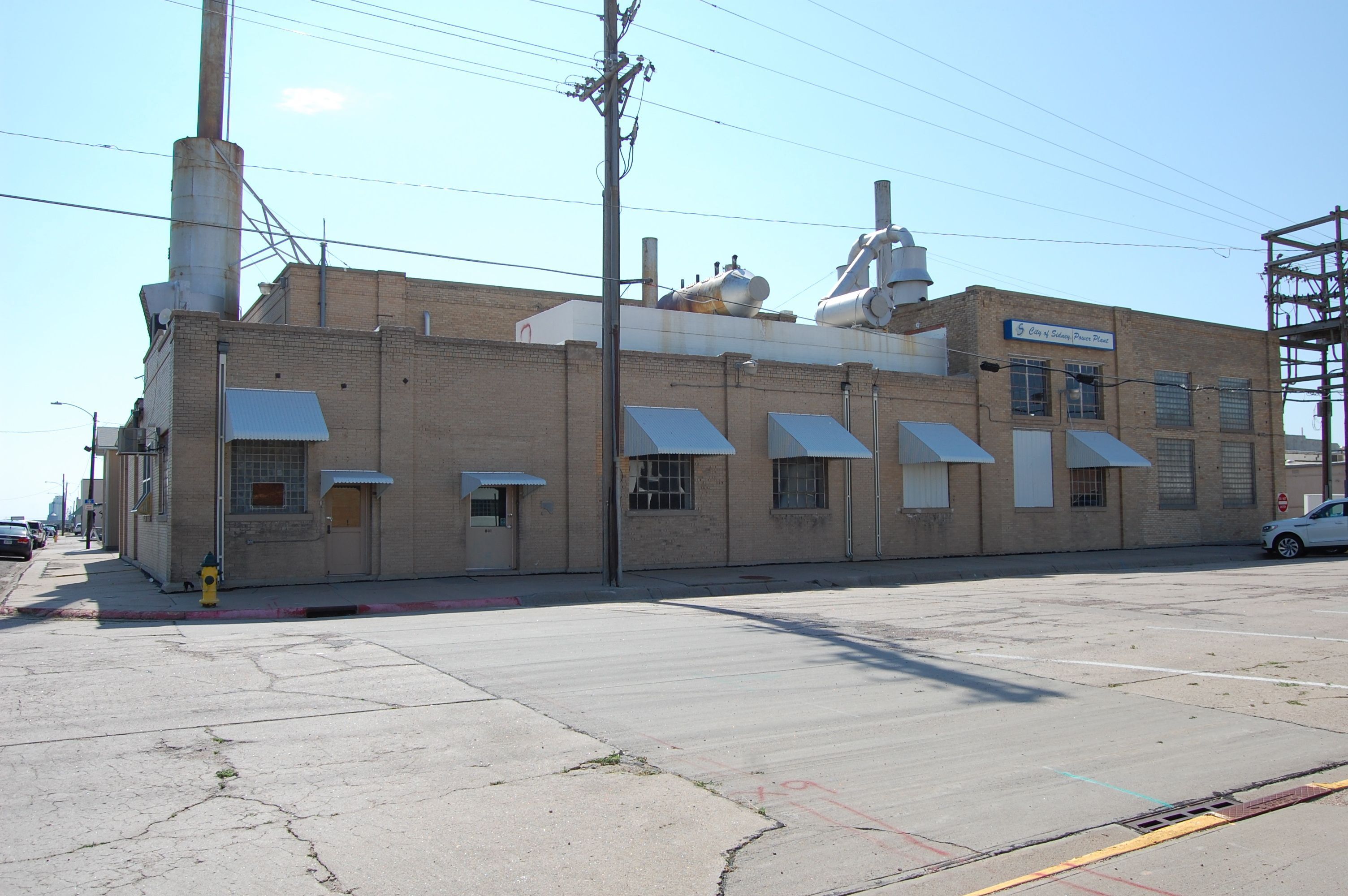 Sidney, Old Electric Plant