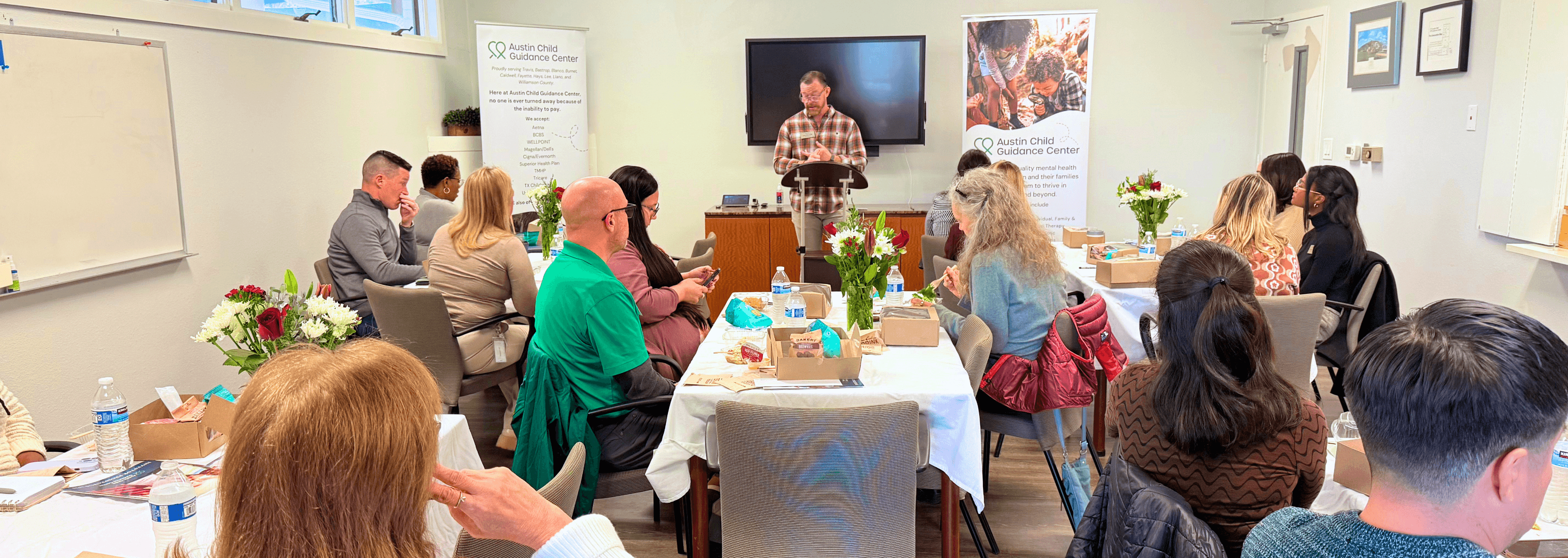 ACGC Luncheon showcasing one of ACGC's events that help bring awareness to the work we do for youth and family mental health care