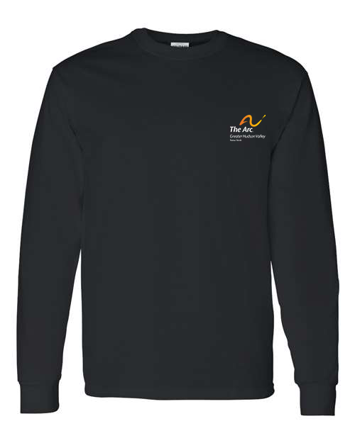 Unisex Black Long Sleeve Shirt - Medium