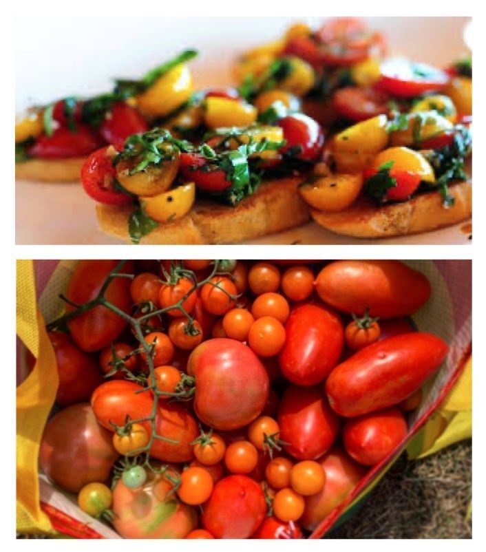 Real Food for Real People: Fresh Tomato Bruschetta