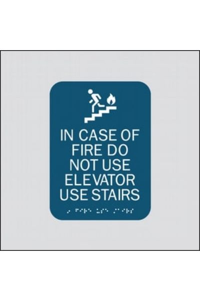 Fire/Stairs (In Case of Fire Use Stairs)
