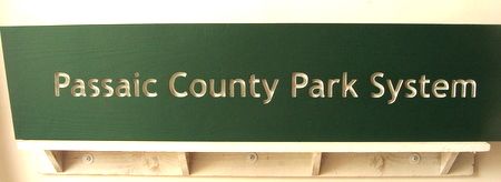 G16239 - New Jersey County Park Sign, made from Western Red Cedar 