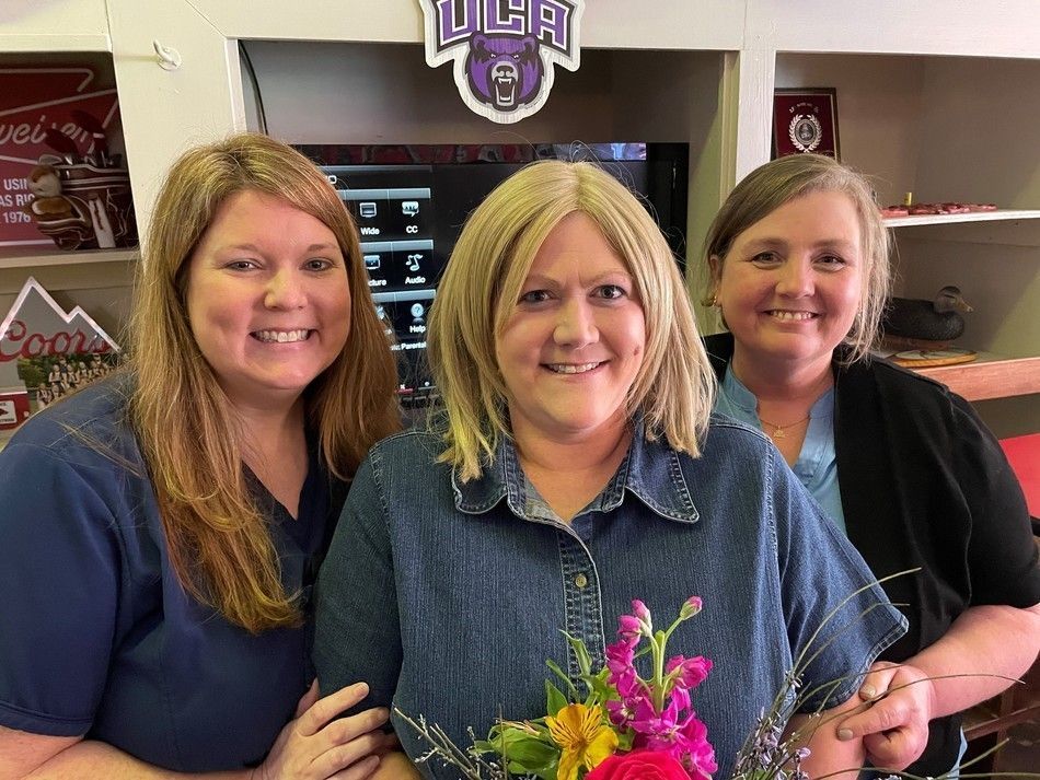 Pictured (L to R): Julie Wylie, ANPA President; Kerry Murphree, Outstanding NP Award Winner; Candi Guinn, colleague who nominated Kerry.