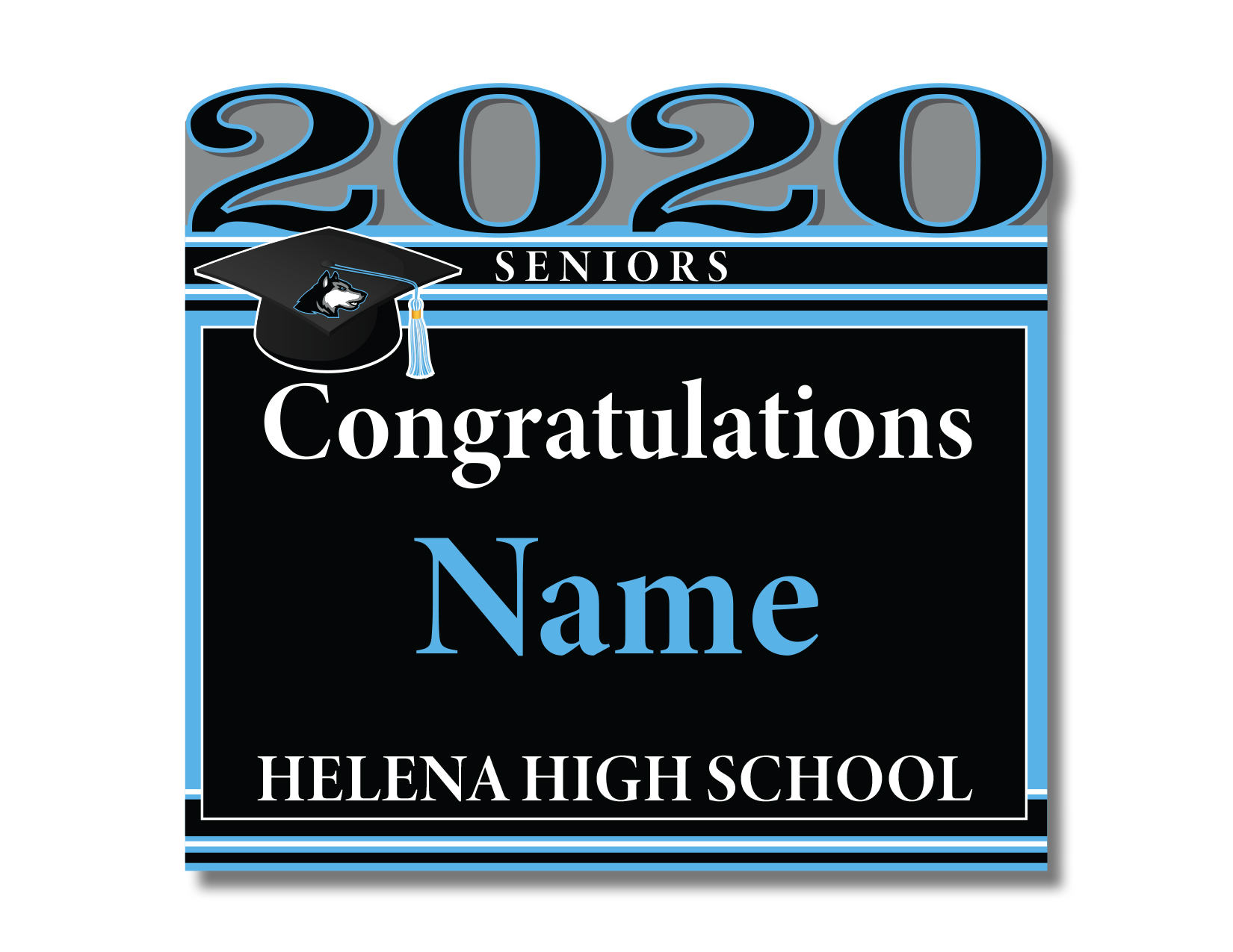 Helena Senior 2020 Yard Sign
