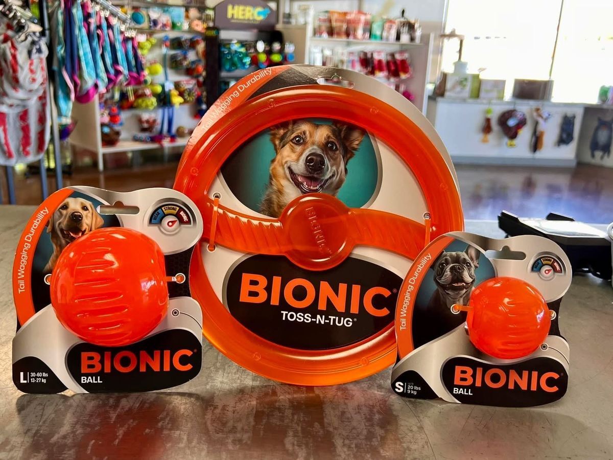 Bionic Dog Toys | Highly Durable | Food Grade | Buoyant | Dishwasher Safe | Treat-Filled 