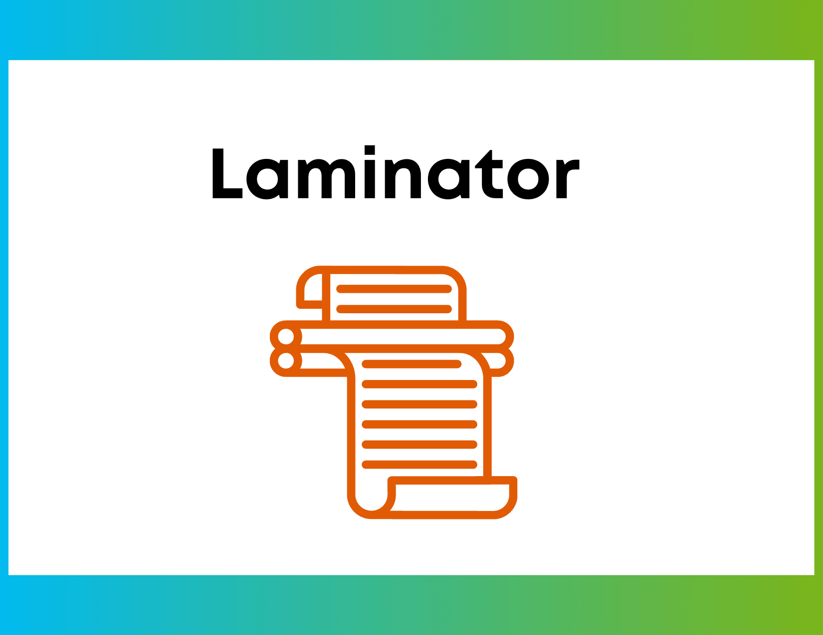 Laminator 