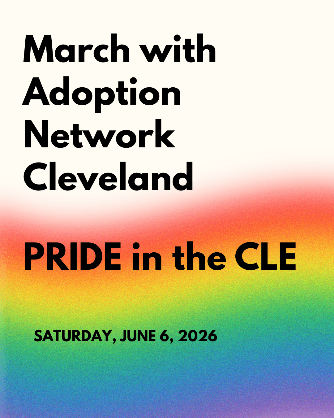 Join Adoption Network Cleveland at 2026 Pride in the CLE!