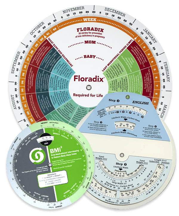 Circular Slide Rule Calculators