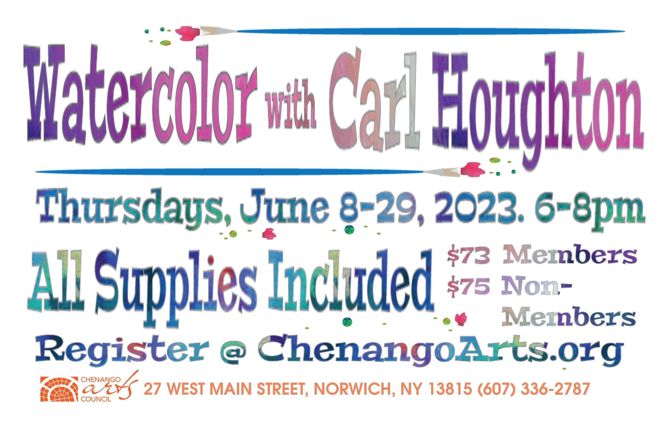 Watercolor with Carl Houghton
