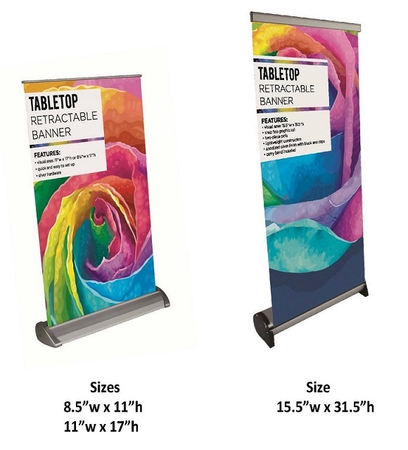 Retractable Banner (Table Top)