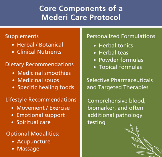core components of a Mederi Care protocol