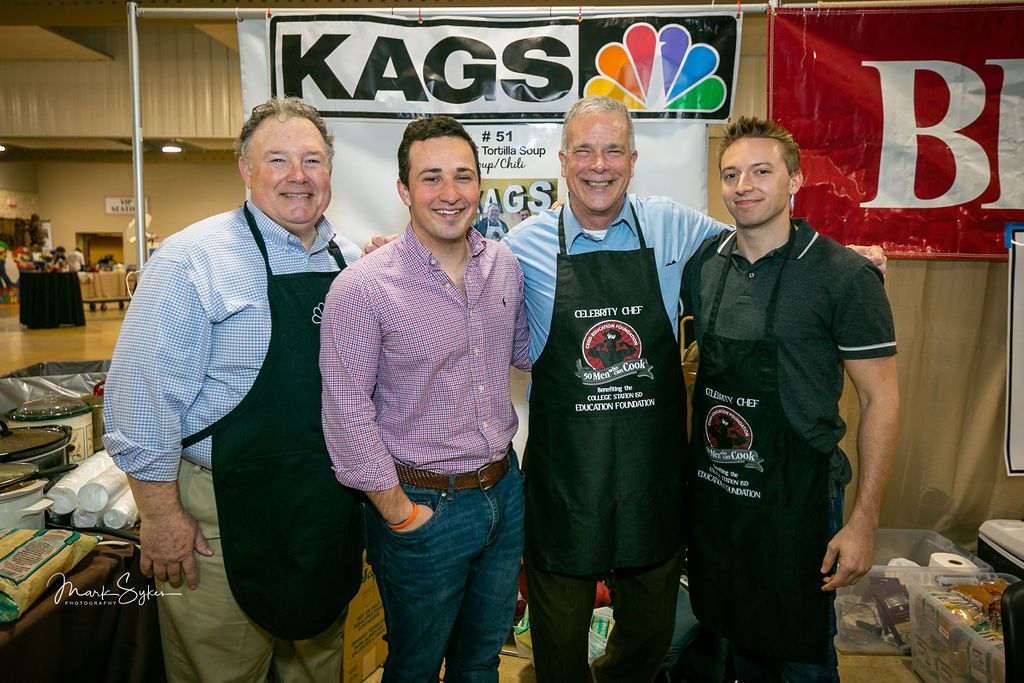 Jay O'Brien live at the 12th annual 50 Men Who can Cook event at the Expo Center.