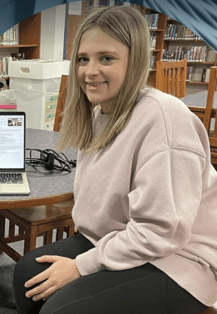 Claire Schrumpf- Recipient of a FLB Foundation BISON Grant