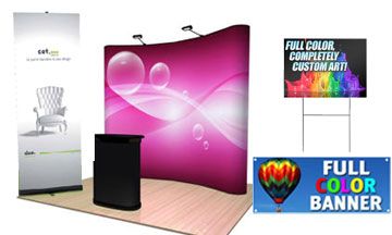 Signs, Banners, Displays
