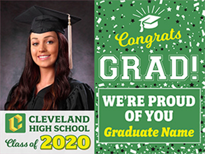 Personalized Graduation Sign