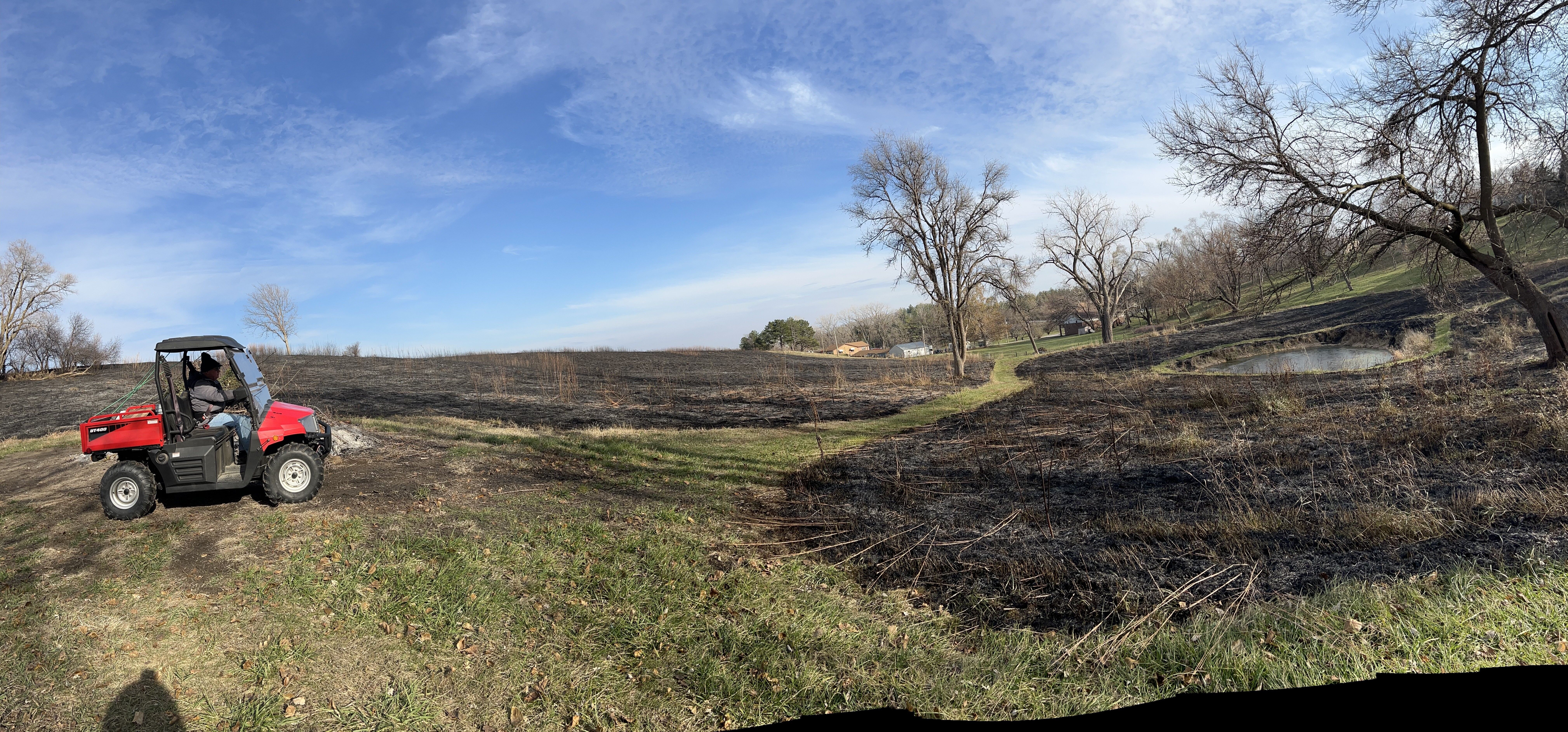 Glenn Pollock Prairie burn