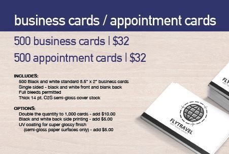 Special Offer on Business Cards