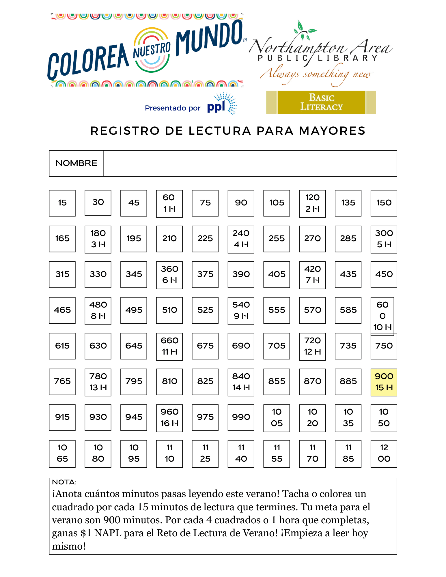 Registro de Participación