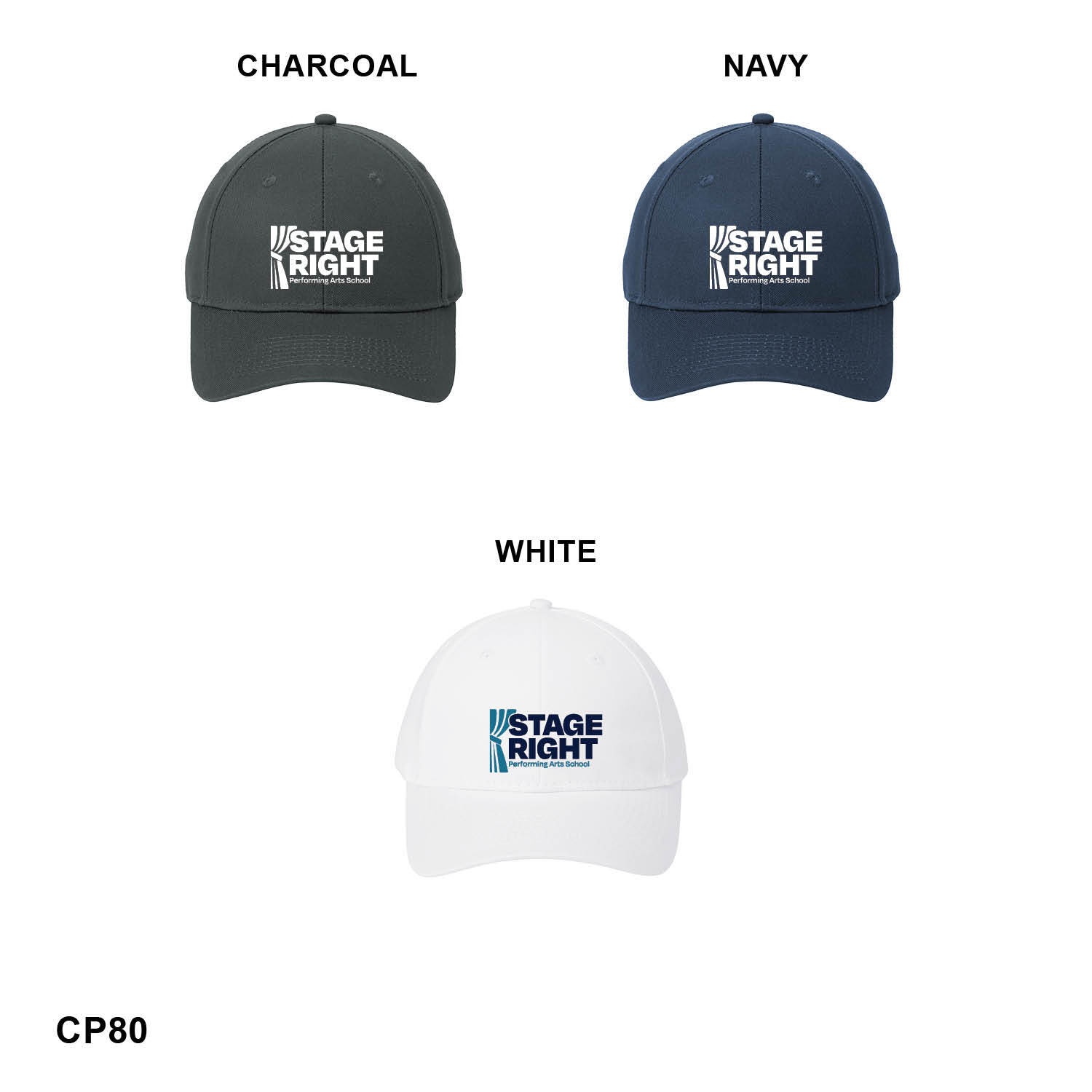 2026 NEW STAGE RIGHT LOGO - UNISEX Port Authority® Six-Panel Twill Cap