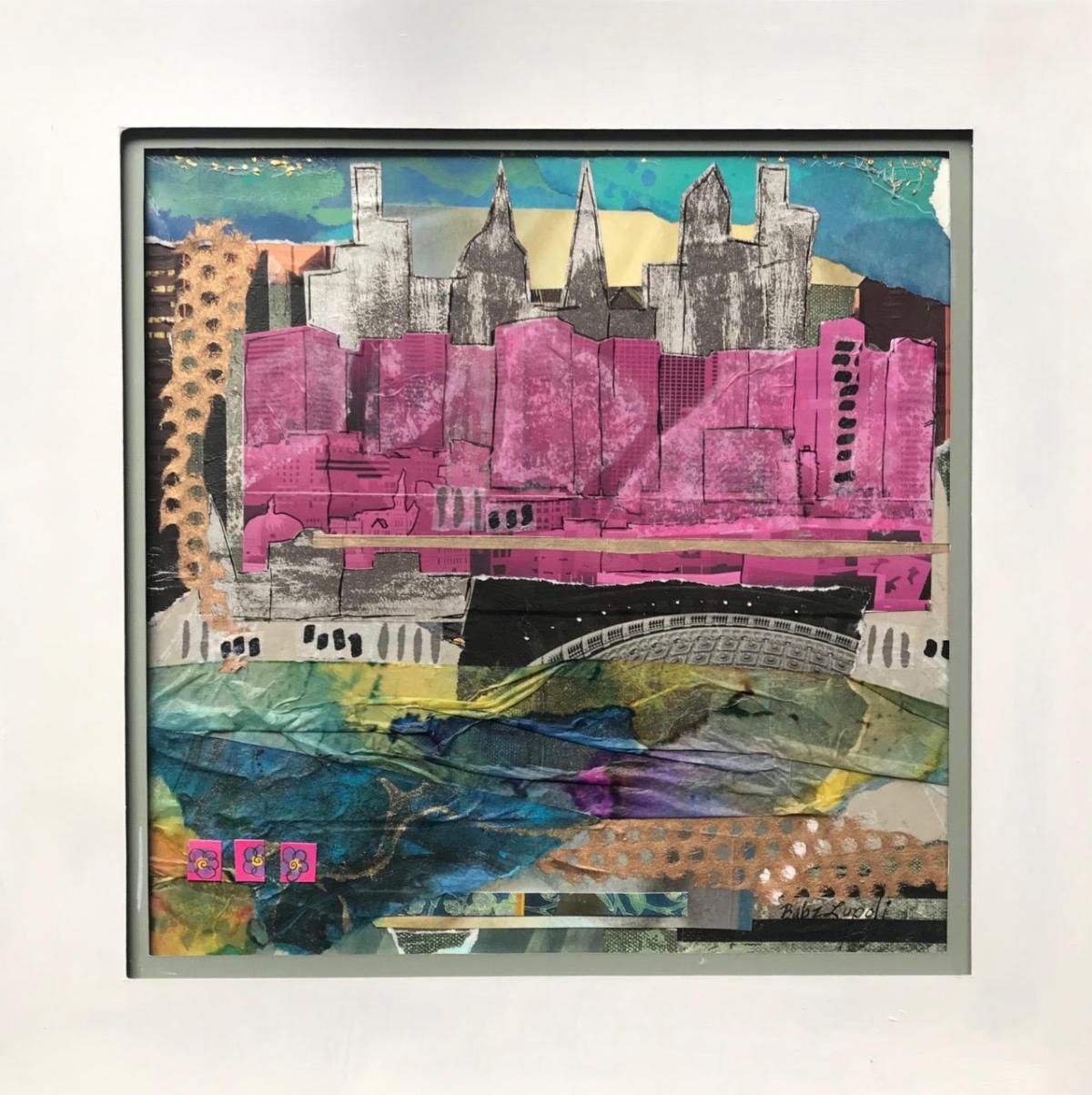 "City in the Pink" by Babz Lupoli