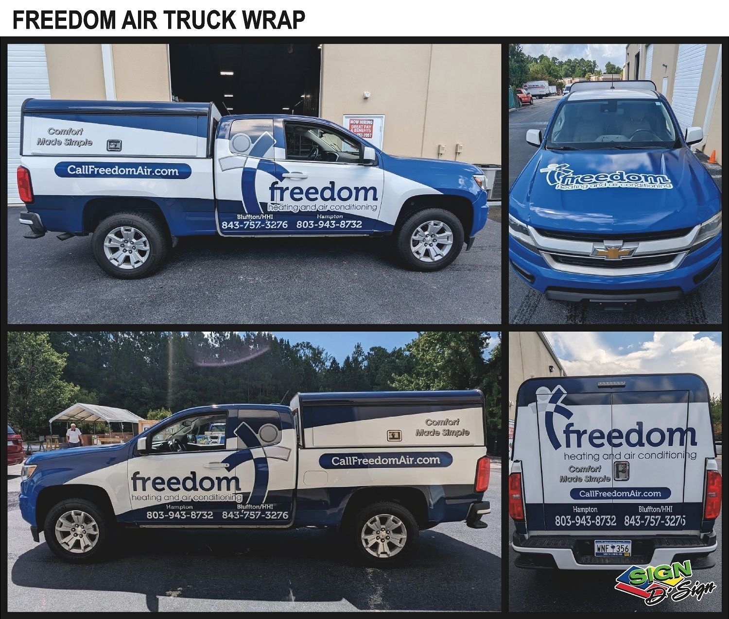 FREEDOM AIR TRUCK WRAP