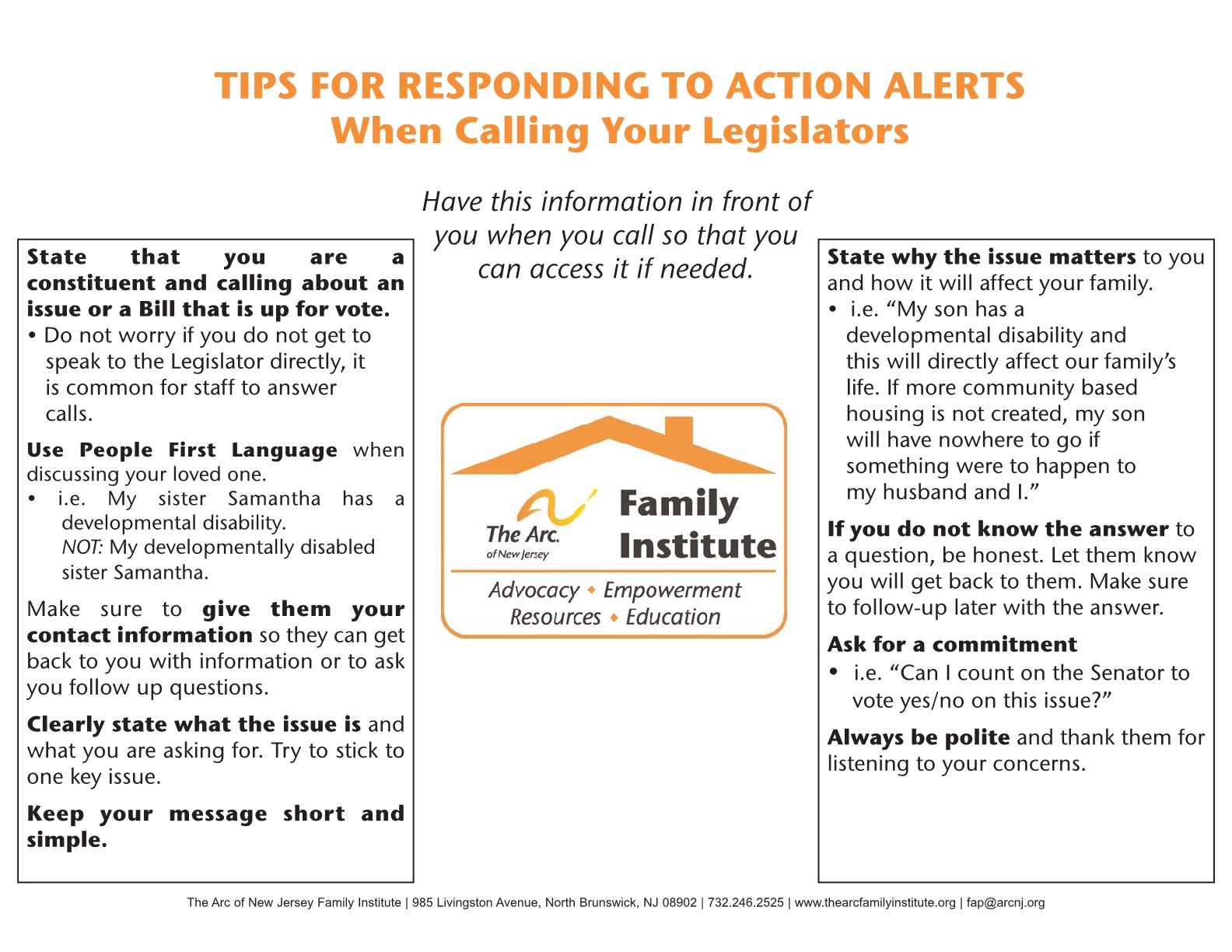 Action Alert Save Americans With >> The Arc Of New Jersey Family Institute What We Offer Action Action Alert Save Americans With >> The Arc Of New Jersey Family Institute What We Offer Action