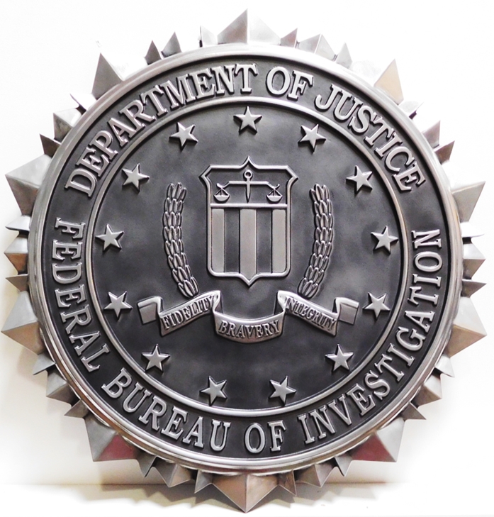 MD4036 - Seal of the Federal Bureau of Investigation (FBI), 3-D