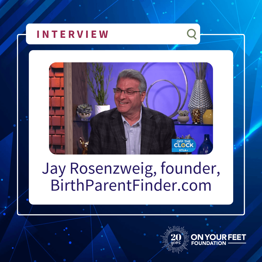 An interview with Jay Rosenzweig, founder of BirthParentFinder.com