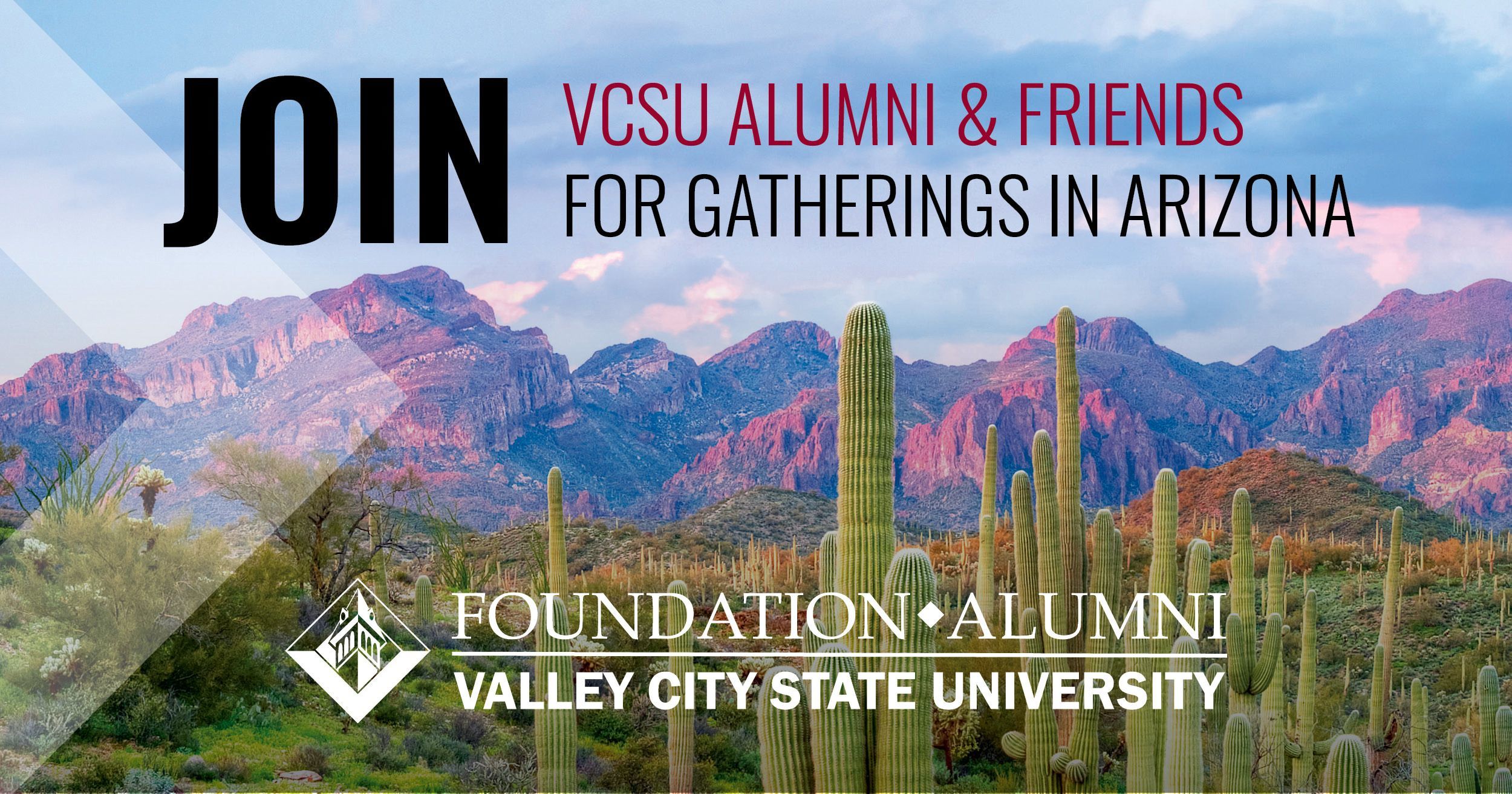 VCSU FOUNDATION & ALUMNI OFFICE TO HOST EVENTS IN ARIZONA